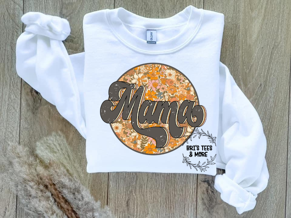 Mama Floral Circle