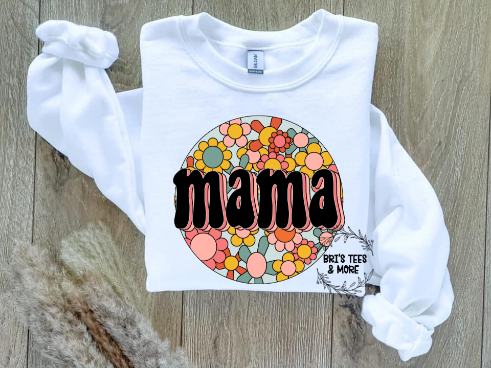 Mama Floral Circle