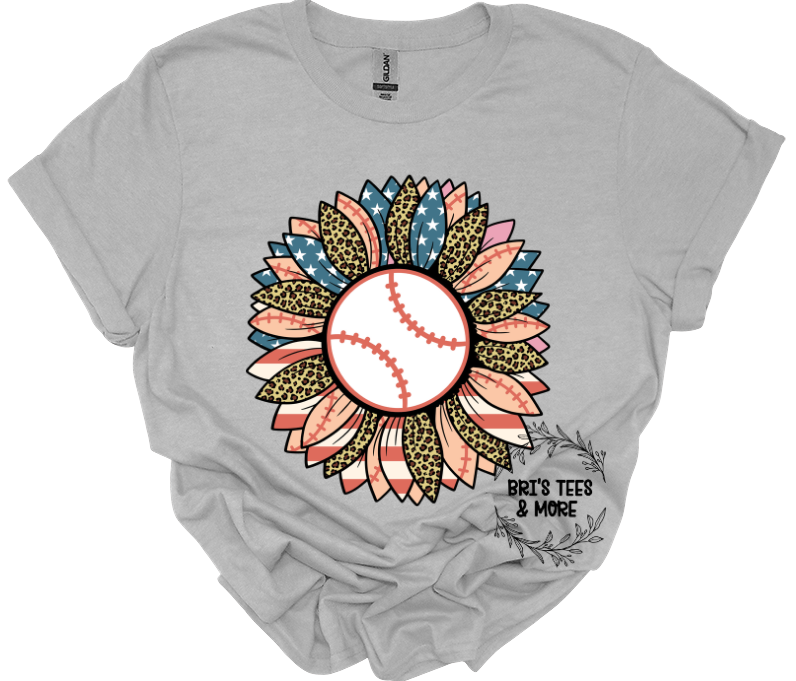 Baseball Sunflower