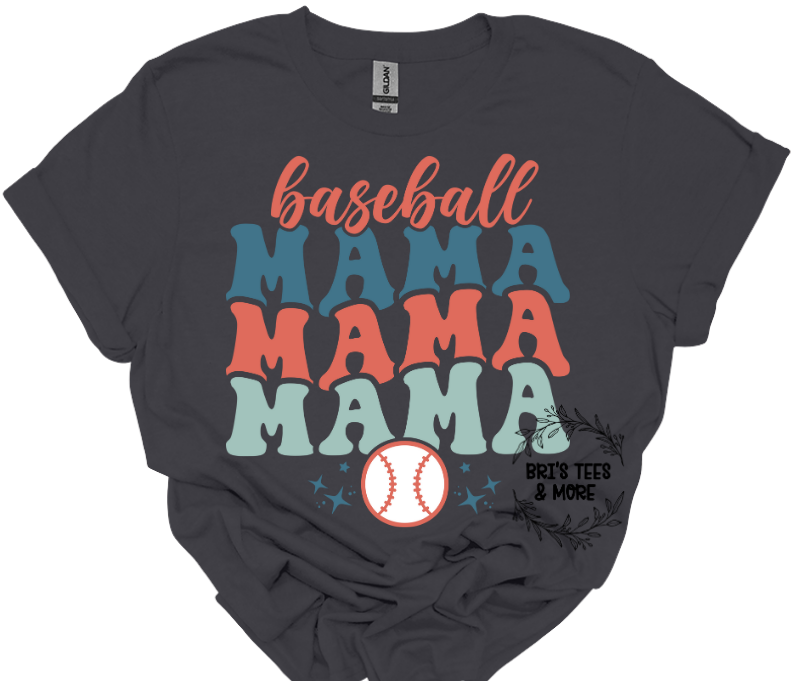 Baseball Mama Stacked